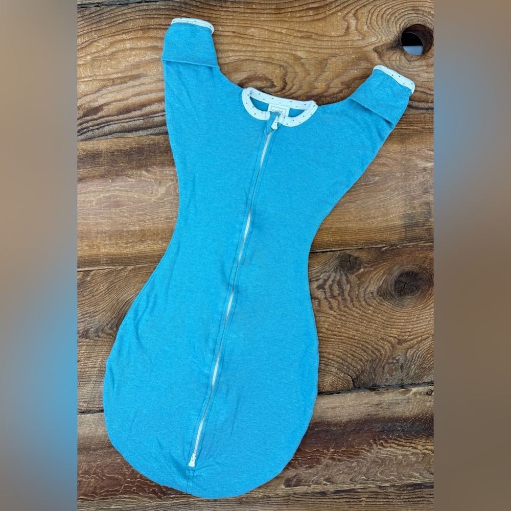 Swaddle Designs Teal Transitional Swaddle Sack